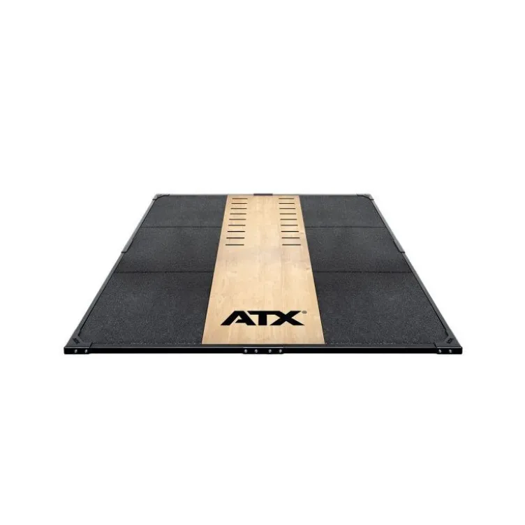 Plateforme de deadlift professionnelle ATX 3x3 mètres pour power rack et multi-press