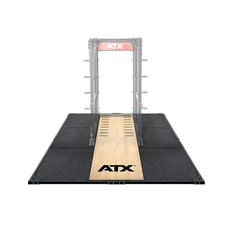 Plateforme de deadlift professionnelle ATX 3x3 mètres pour power rack et multi-press