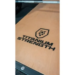 Plateforme de soulevé de terre 2 x 3 m Titanium Strength TP170 - Caoutchouc et panneau central en contreplaqué 30 mm d'épaisseur