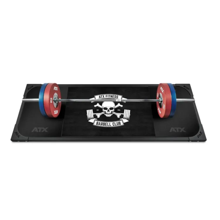 Plateforme d'haltérophilie ATX pour exercices de soulevé de terre avec capacité de charge 500 kg - Powerlifting