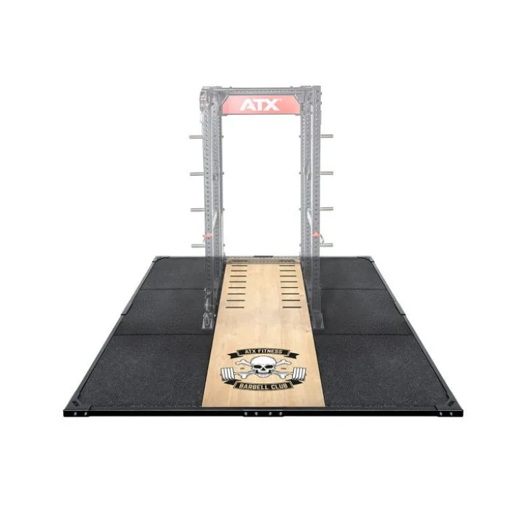 Plateforme d'haltérophilie professionnelle 3x3 mètres de marque ATX