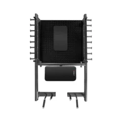 Plateforme hip thrust polyvalente de qualité professionnelle avec supports pour bandes de résistances - 200 kg max