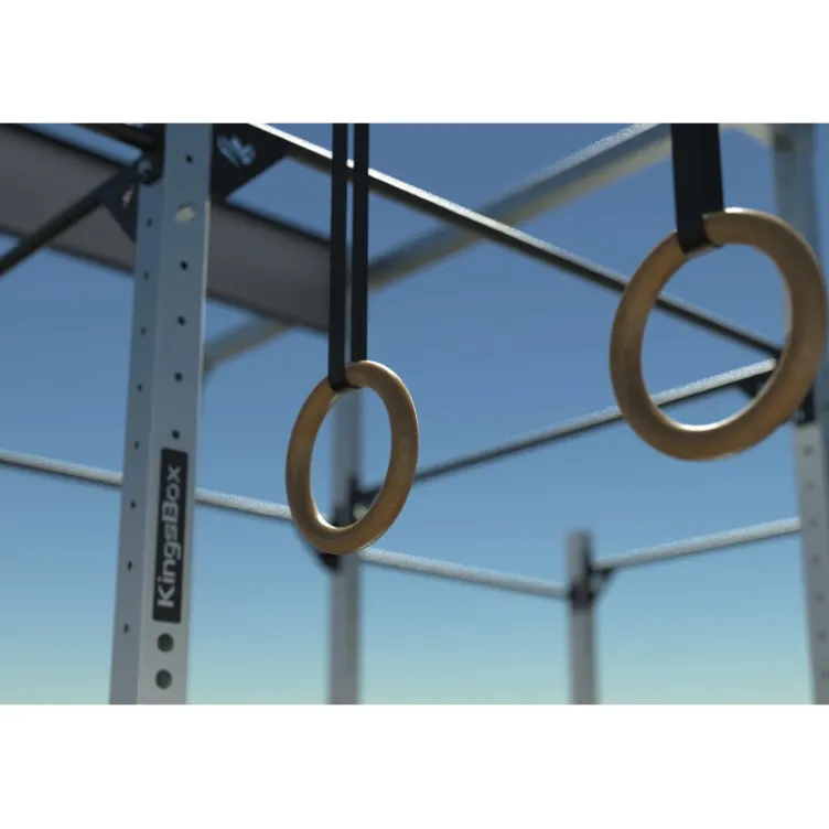 Plate-forme Mighty Kingsbox de crossfit et Hyrox de qualité professionnelle en acier galvanisé- Rig Outdoor