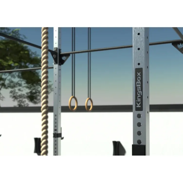 Plate-forme Mighty Kingsbox de crossfit et Hyrox de qualité professionnelle en acier galvanisé- Rig Outdoor