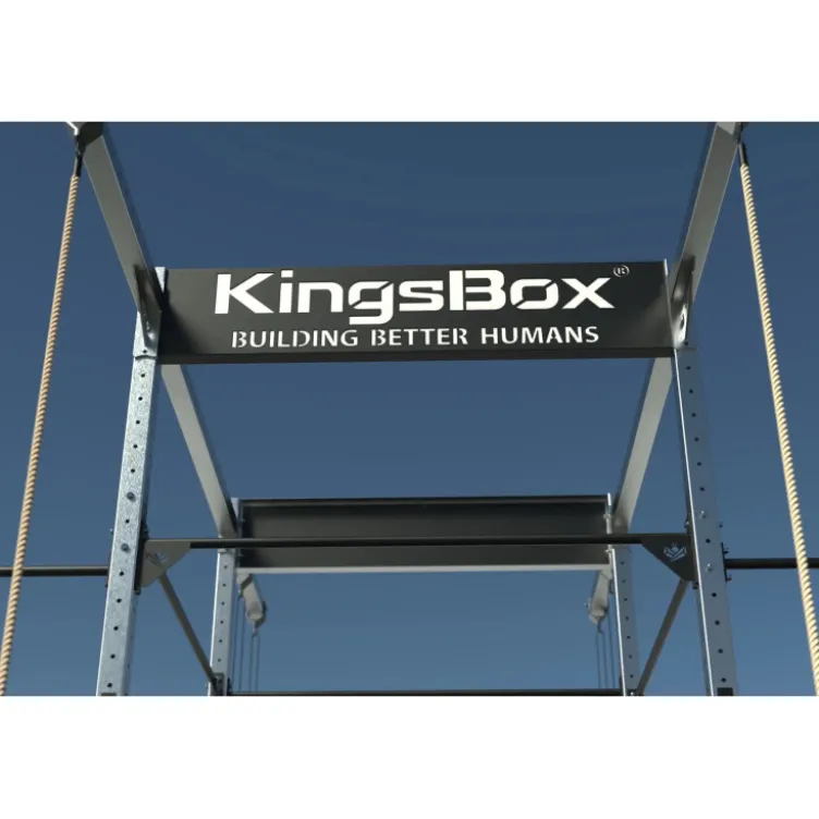 Plate-forme Mighty Kingsbox de crossfit et Hyrox de qualité professionnelle en acier galvanisé- Rig Outdoor