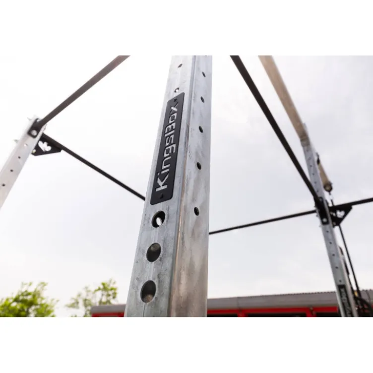 Plate-forme Mighty Kingsbox de crossfit et Hyrox de qualité professionnelle en acier galvanisé- Rig Outdoor
