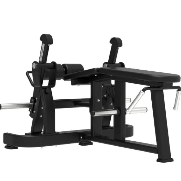 Plate loaded EL-PL20 Machine leg curl allongé iso-latéral PRO Titanium Strength Élite Séries - 300 kg max