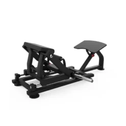 Plate loaded hip thrust avec ceinture à verrouillage et plateforme à angle réglable - Titanium Strength Black Séries GH-PL13