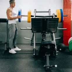 Plate loaded leg press pro Titanium Strength EL-PL2 Élite Séries - Presse à cuisses à charge libre avec capacité de 600 kg