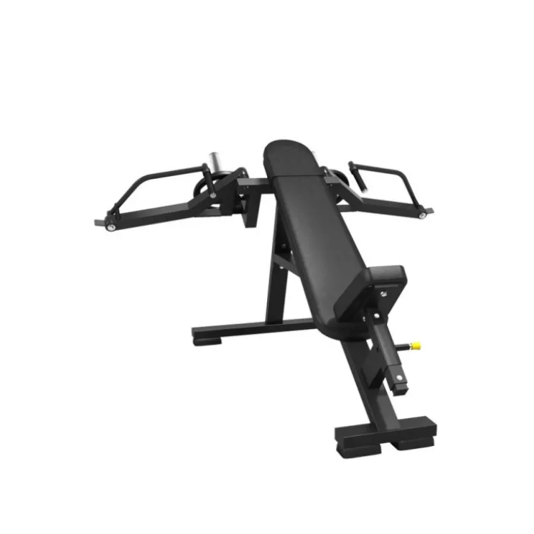 Plate loaded pec fly incliné professionnel avec mouvements convergents