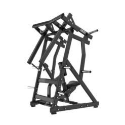 Plate loaded row machine Black Séries pour le dos avec capacité de 200 kg - Trajectoire divergente Titanium BS-PL18