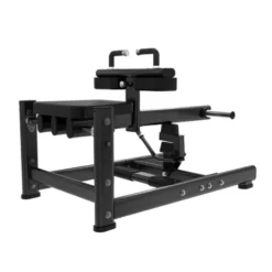 Plate loaded seated calf extension machine Titanium Black Séries pour le renforcement des mollets - BS-PL24