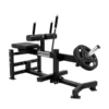Plate loaded Seated calf raise pro pour l'entraînement des mollets - Appareil de musculation charge libre