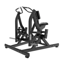 Plate loaded seated rowing machine Titanium Strength Black séries pour les muscles du dos de qualité PRO BS-PL3 - MAX 200 kg