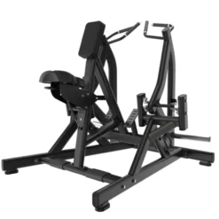 Plate loaded seated rowing machine Titanium Strength Black séries pour les muscles du dos de qualité PRO BS-PL3 - MAX 200 kg