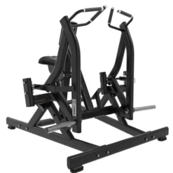 Plate loaded seated rowing machine Titanium Strength Black séries pour les muscles du dos de qualité PRO BS-PL3 - MAX 200 kg