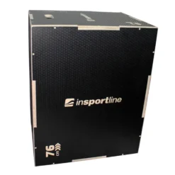 Plyobox en bois avec revêtement antidérapant pour renforcement musculaire - 76 x 61 x 51 cm
