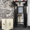 Plyo jump box ATX en bois de cross-training avec 3 hauteurs de sauts : 50 / 60 et 70 cm