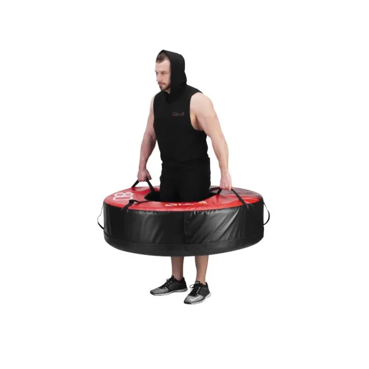 Pneu 80 kg avec poignées pour entraînement fonctionnel de cross-fit et Strongman
