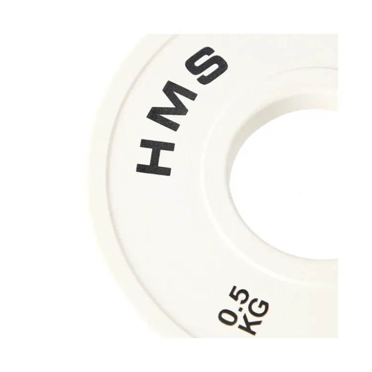 Poids olympiques de précision de 0.5 kg à 2.5 kg avec code couleur international pour training de strongman