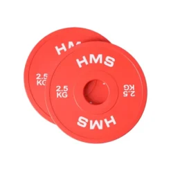 Poids olympiques de précision de 0.5 kg à 2.5 kg avec code couleur international pour training de strongman