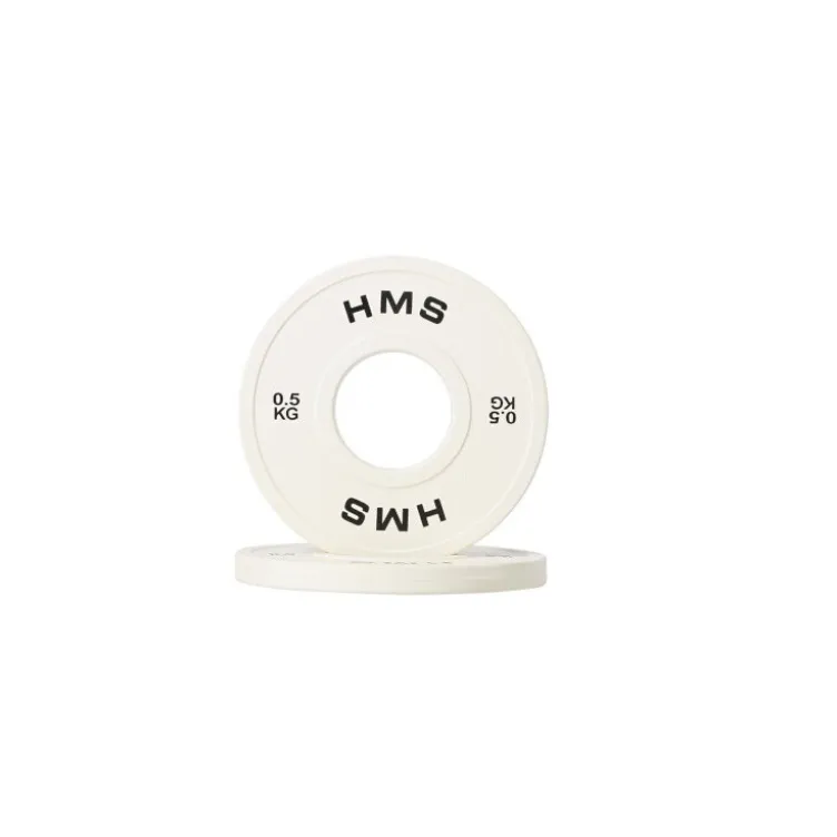 Poids olympiques de précision de 0.5 kg à 2.5 kg avec code couleur international pour training de strongman