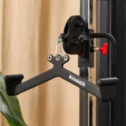 Poignée de tirage 61 cm avec prise intérieure pour une activation complète des muscles du dos