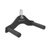 Poignée de tirage courte double prise pour exercices de musculation – Dorsaux et Biceps