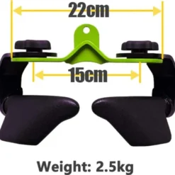 Poignée de tirage à la poulie pour biceps et dorsaux - 3 positions de préhension différentes