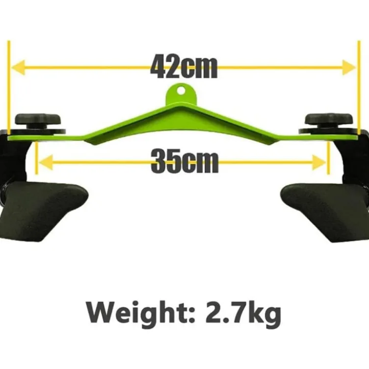 Poignée de tirage à poulie Lat Pulldown avec revêtement antidérapant
