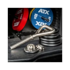 Poignée Kettlebell ATX de qualité professionnelle pour disques de poids standards
