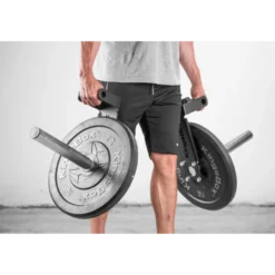 Poignées Farmer Walk de musculation pour training de Strongman ultra robuste en acier