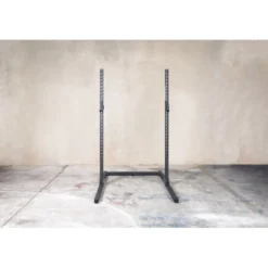 Porte barre de musculation ultra stable pour squat charge 250 kg - Kingsbox