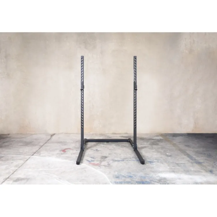 Porte barre de musculation ultra stable pour squat charge 250 kg - Kingsbox