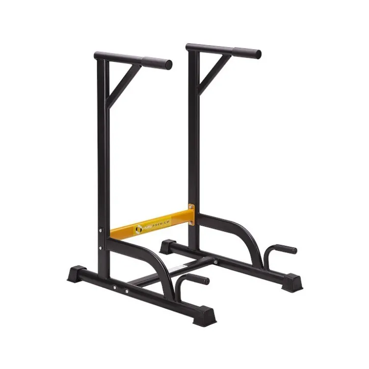 Poste à dips et pompes robuste pour entraînement en Home gym capacité 150 kg