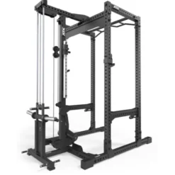 Poste à poulie ATX à charge libre avec capacité de 150 kg - Tirage haut et bas pour homegym