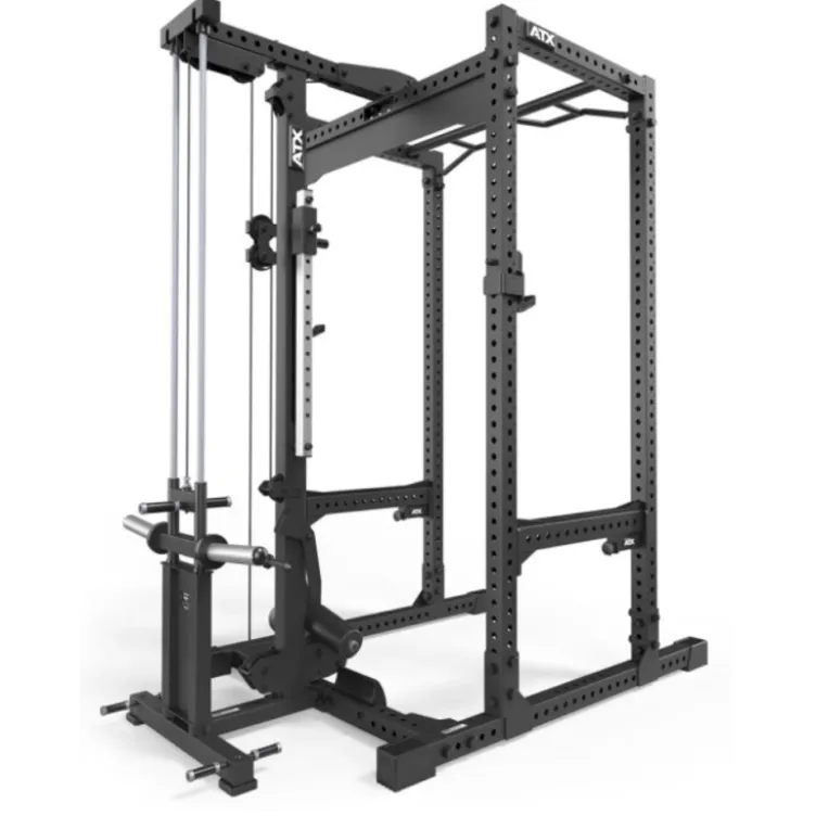 Poste à poulie ATX à charge libre avec capacité de 150 kg - Tirage haut et bas pour homegym
