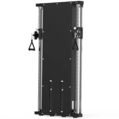Poulie vis à vis murale professionnelle avec double colonne de poids - Capacité de charge 150kg