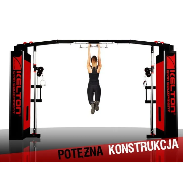 Poulie vis à vis polyvalente de qualité professionnelle avec poignées de tirage pour les salles de musculation commerciales