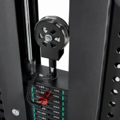 Poulie vis à vis professionnelle ATX avec colonnes de poids 2 x 90 kg Cable Crossover 800 series