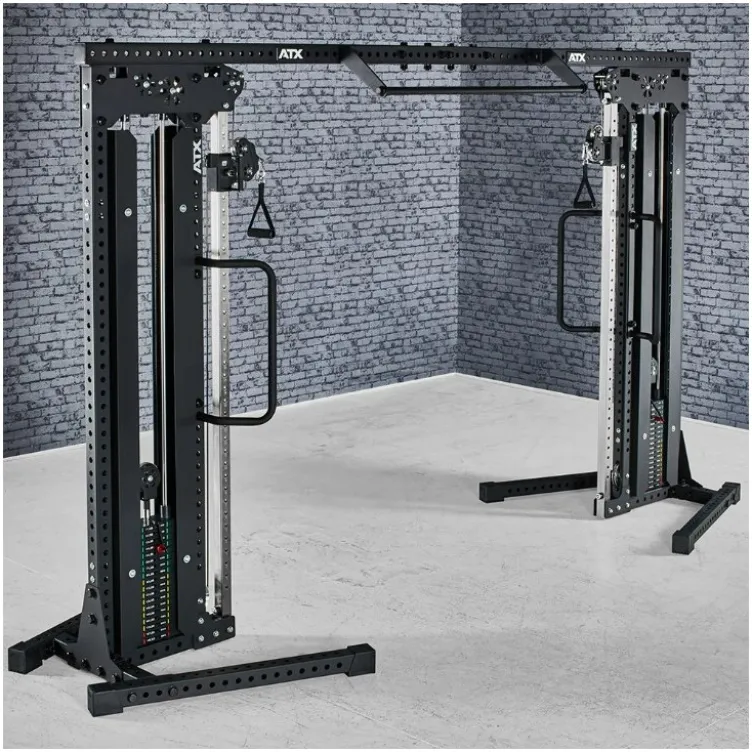 Poulie vis à vis professionnelle ATX avec colonnes de poids 2 x 90 kg Cable Crossover 800 series