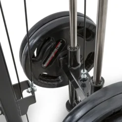 Power cage avec poulie haute et basse et barre de traction
