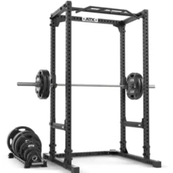 Power Cage à squat ATX série 600 hauteur 195 cm pour exercices de musculation - Rack ultra-robuste