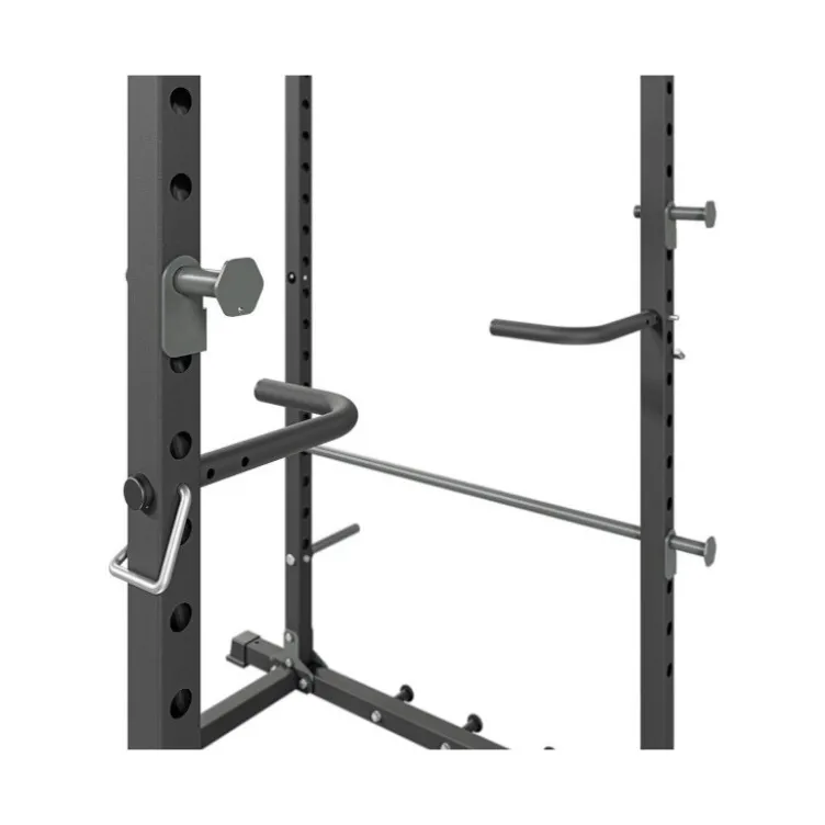 Power cage à squat de musculation avec grande diversité d'exercices musculaires - Capacité de charge 250 kg