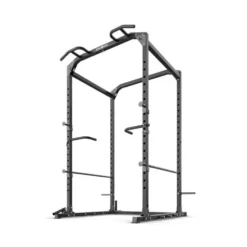 Power cage à squat de musculation avec grande diversité d'exercices musculaires - Capacité de charge 250 kg