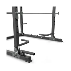 Power cage à squat de musculation avec grande diversité d'exercices musculaires - Capacité de charge 250 kg