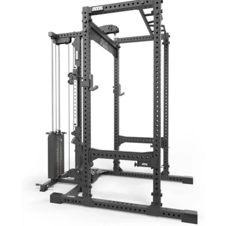 Power cage à squat de musculation ATX pour home gym à charge guidée 125 kg - Série 700