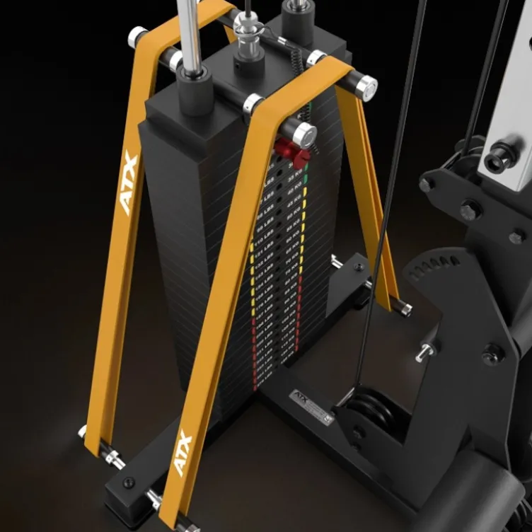 Power cage à squat de musculation ATX pour home gym à charge guidée 125 kg - Série 700
