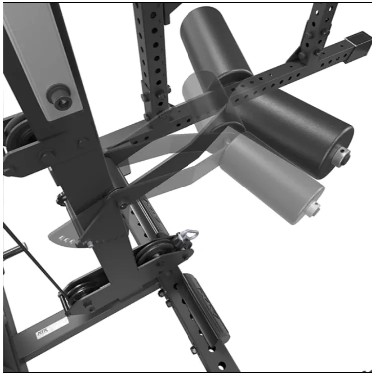 Power cage à squat de musculation ATX pour home gym à charge guidée 125 kg - Série 700