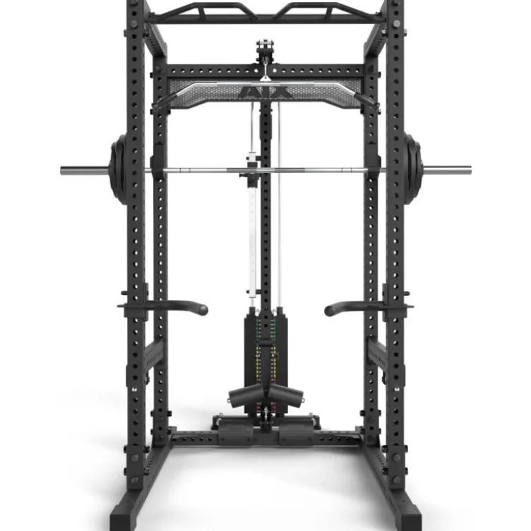 Power cage à squat de musculation ATX pour home gym à charge guidée 125 kg - Série 700